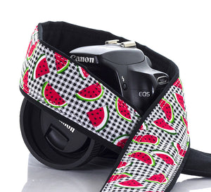 098 Camera Strap Watermelon - ten8e Camera Straps