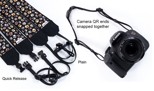 163 Camera Strap Good Vibrations - ten8e Camera Straps