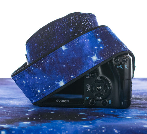 060 Camera Strap Stars Outer Space - ten8e Camera Straps