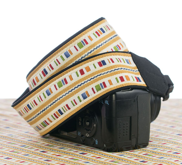 203 Camera Strap Country Stripe - ten8e Camera Straps